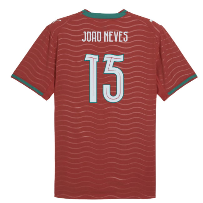 2026-2027 Portugal Authentic Home Shirt (Joao Neves 15)-SoccerKits Hub | Buy Soccer Jerseys Online